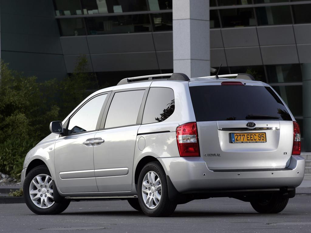 Kia Carnival technical specifications and fuel economy